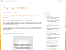 Tablet Screenshot of mytownelpaso.blogspot.com