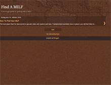 Tablet Screenshot of findamilf.blogspot.com
