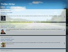 Tablet Screenshot of my-thrillers.blogspot.com