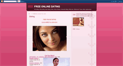 Desktop Screenshot of datingonlinesingles.blogspot.com