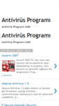 Mobile Screenshot of antivirusprogrami.blogspot.com