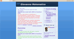 Desktop Screenshot of giovannavaz.blogspot.com