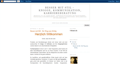 Desktop Screenshot of besser-mit-stil.blogspot.com