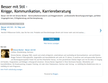 Tablet Screenshot of besser-mit-stil.blogspot.com