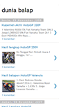 Mobile Screenshot of duniaracing.blogspot.com