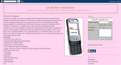 Desktop Screenshot of luxurygadgets.blogspot.com