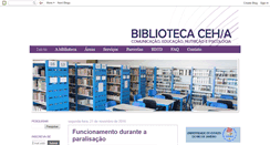 Desktop Screenshot of biblioceha.blogspot.com