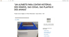 Desktop Screenshot of livroculturaindigena-museumineiro.blogspot.com