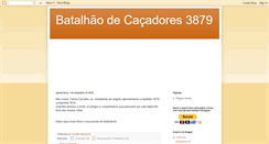 Desktop Screenshot of batalhaocacadores3879.blogspot.com