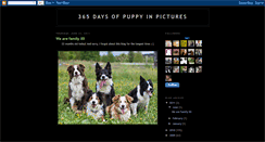 Desktop Screenshot of 365puppy.blogspot.com