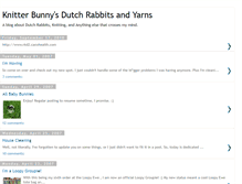 Tablet Screenshot of knitterbunny.blogspot.com