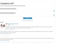 Tablet Screenshot of line-dance.blogspot.com