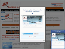 Tablet Screenshot of jobseekersindia.blogspot.com