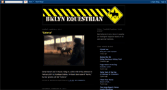 Desktop Screenshot of bklynequestrian.blogspot.com