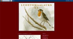 Desktop Screenshot of luontomaalaukset.blogspot.com