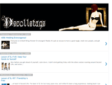 Tablet Screenshot of decolletagesl.blogspot.com