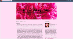 Desktop Screenshot of landofamy.blogspot.com