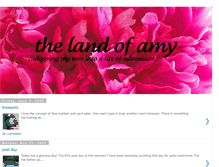 Tablet Screenshot of landofamy.blogspot.com