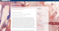Desktop Screenshot of jackieebarrie.blogspot.com