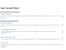 Tablet Screenshot of fekah-shafii.blogspot.com