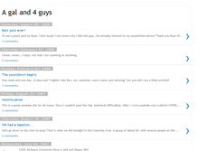 Tablet Screenshot of agaland4guys.blogspot.com