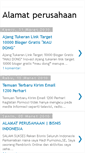 Mobile Screenshot of alamatperusahaanbisnis.blogspot.com