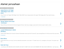 Tablet Screenshot of alamatperusahaanbisnis.blogspot.com