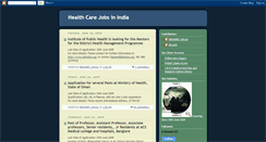Desktop Screenshot of healthnmedicaljobs.blogspot.com