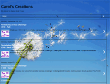 Tablet Screenshot of 4evercarolscreations.blogspot.com
