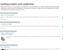 Tablet Screenshot of leadershipcorem.blogspot.com