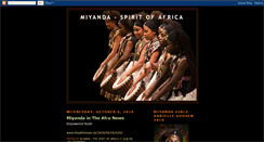 Desktop Screenshot of miyanda-drum-dance.blogspot.com