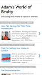 Mobile Screenshot of homesbyadam.blogspot.com