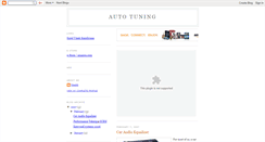 Desktop Screenshot of caraudiotuning.blogspot.com