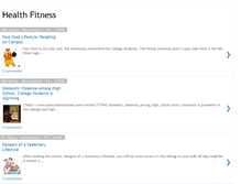 Tablet Screenshot of lisasfitnessandhealth.blogspot.com