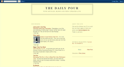 Desktop Screenshot of dailypour.blogspot.com