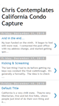 Mobile Screenshot of californiacondo.blogspot.com