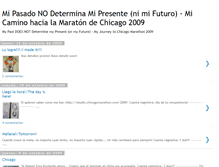 Tablet Screenshot of chicagomarathon2009.blogspot.com