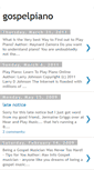 Mobile Screenshot of gospelpiano.blogspot.com