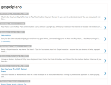 Tablet Screenshot of gospelpiano.blogspot.com
