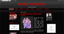 Desktop Screenshot of berasyismerah.blogspot.com