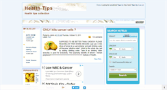 Desktop Screenshot of health-tipz.blogspot.com