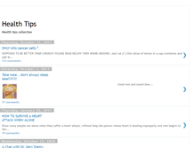 Tablet Screenshot of health-tipz.blogspot.com