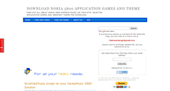 Desktop Screenshot of nokia-5800-touchscreen.blogspot.com
