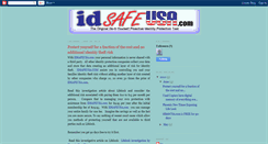 Desktop Screenshot of identitytheftprotection-idsafeusa.blogspot.com