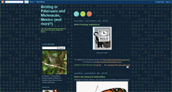 Desktop Screenshot of birdpatzcuaro.blogspot.com