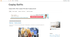 Desktop Screenshot of cosplayoutfits.blogspot.com