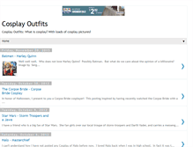 Tablet Screenshot of cosplayoutfits.blogspot.com