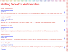 Tablet Screenshot of moshlingcodesformoshimonsters.blogspot.com