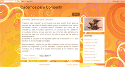 Desktop Screenshot of cadernosparacompartir.blogspot.com