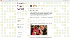 Desktop Screenshot of bisousfromparis.blogspot.com